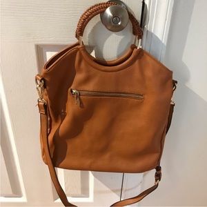 Sole/ Society brown leather purse